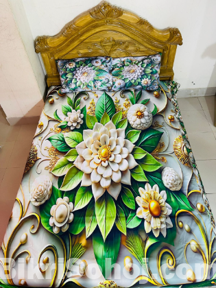 Primium 3D Bedsheet Four Piece Set